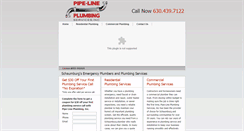 Desktop Screenshot of pipe-lineplumbing.com